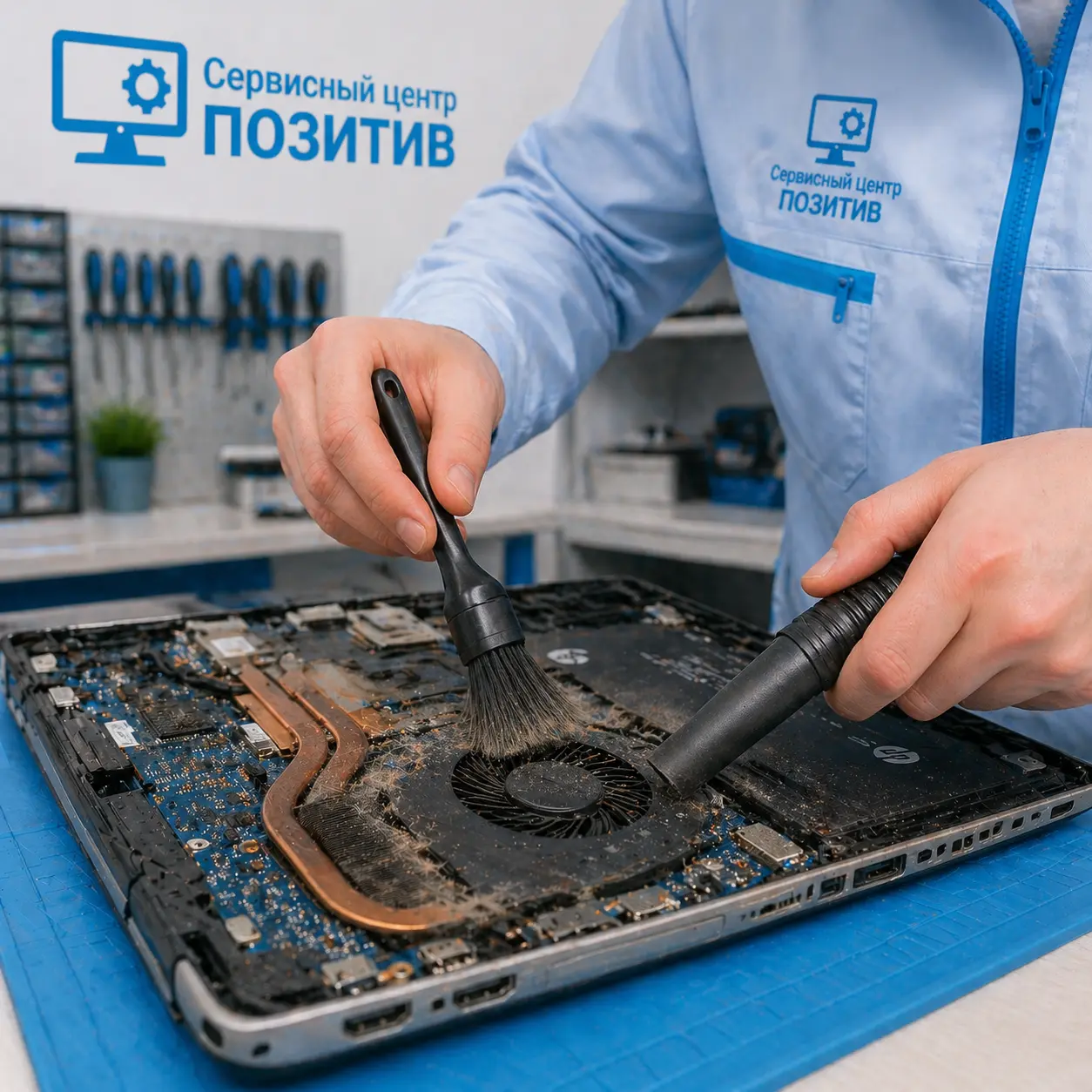 чистка ноутбука HP в Первоуральске