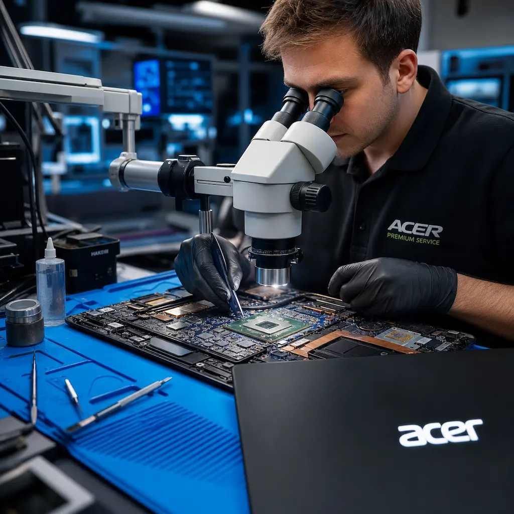 Замена видеокарты ноутбука Acer в Первоуральске