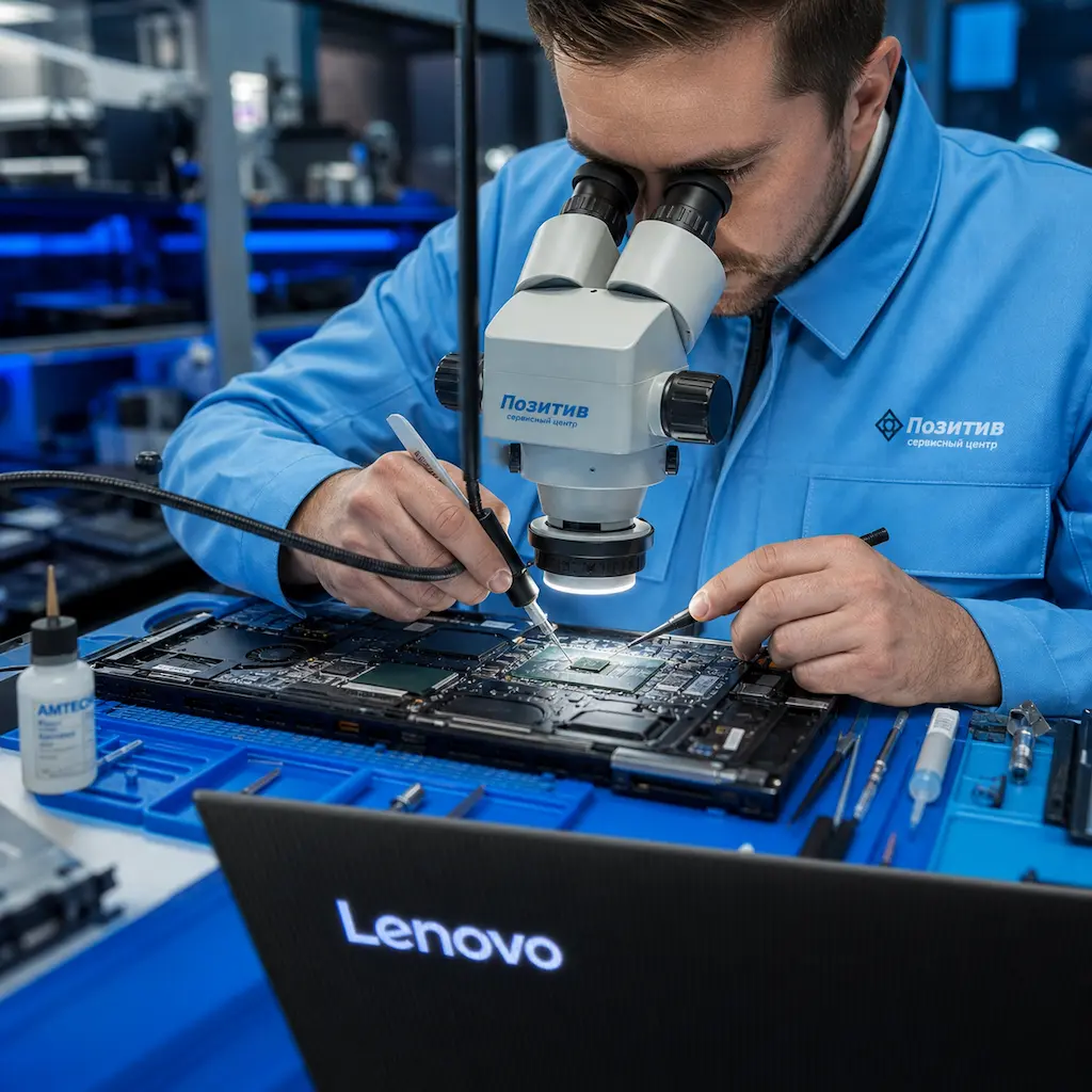 Замена видеокарты ноутбука Lenovo в Первоуральске