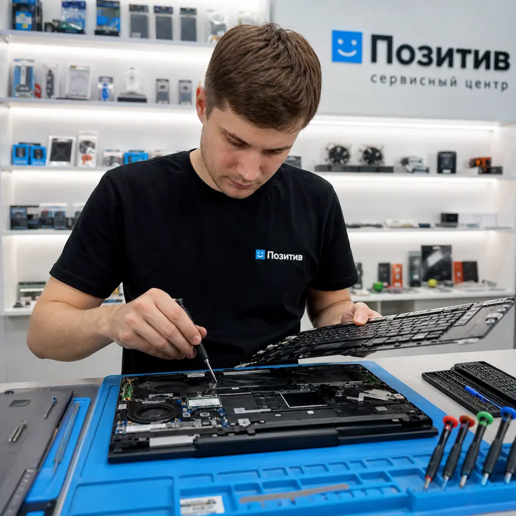 заменить клавиатуру на ноутбуке Samsung в Первоуральске