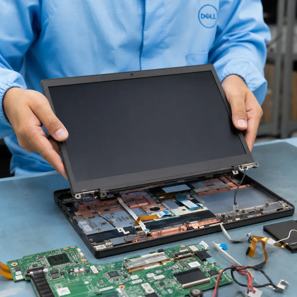 заменить матрицу ноутбука Dell в Первоуральске
