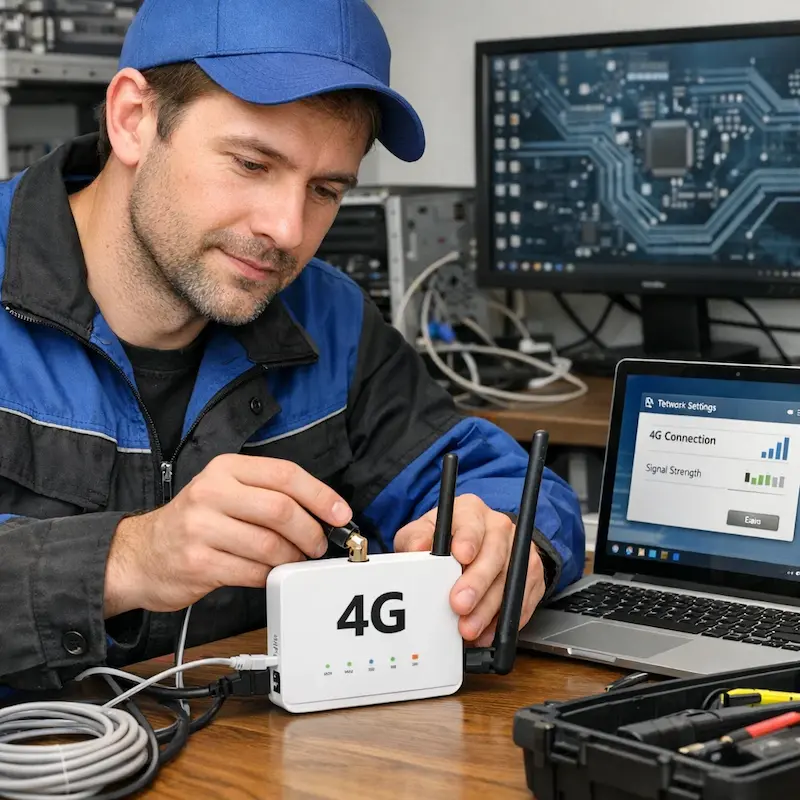 Настройка 4G модема в Первоуральске