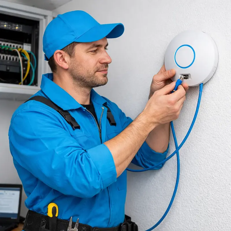 Подключение точки доступа в Первоуральске