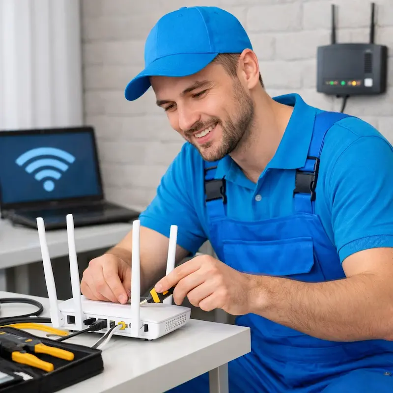 Настройка Wi - Fi в Первоуральске