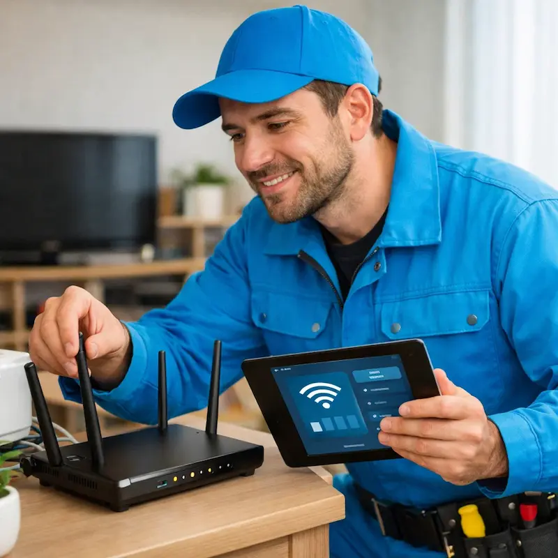 Настройка Wi-Fi для квартиры, дома и офиса в Первоуральске