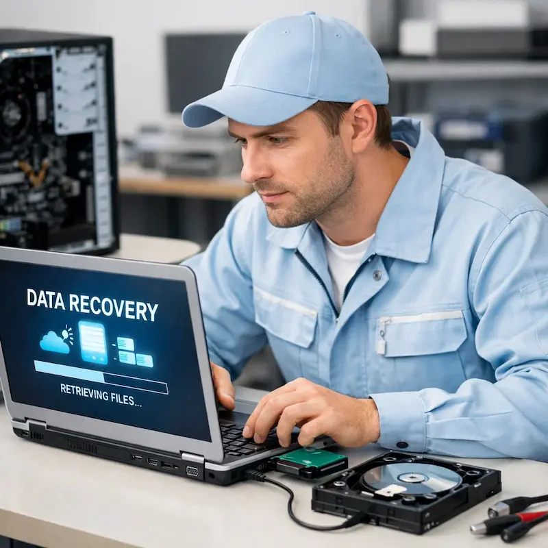 Восстановление данных и файлов в Первоуральске