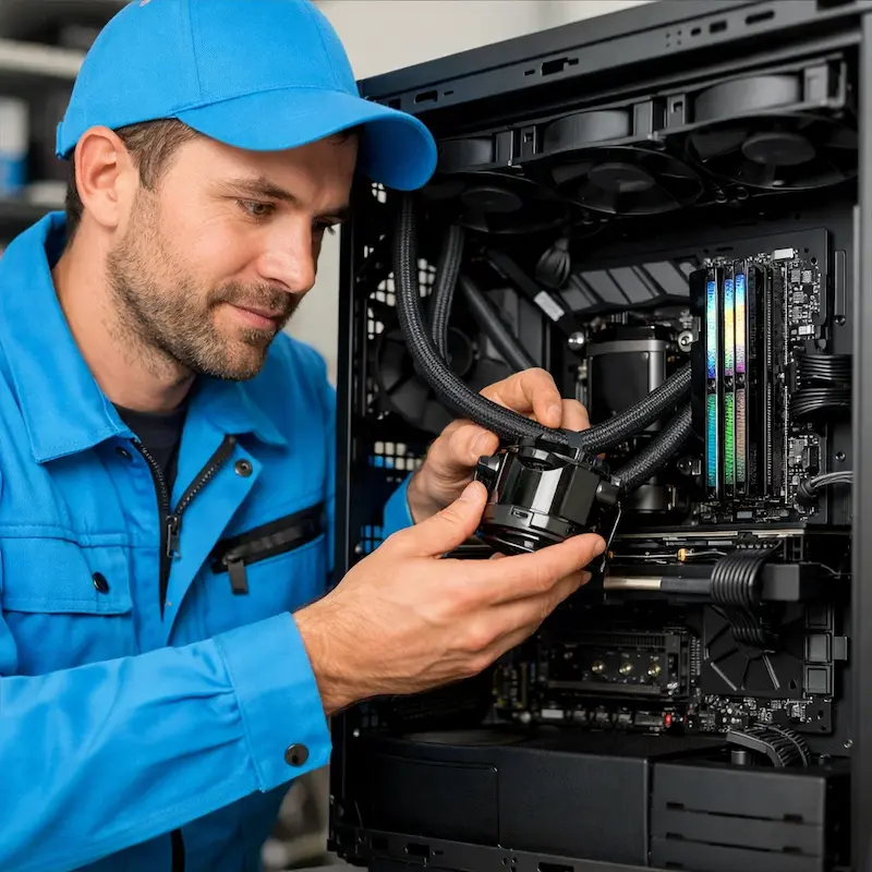 Установка СЖО на ПК в Первоуральске