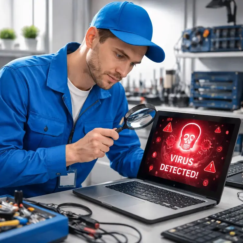 Поиск компьютерных вирусов в Первоуральске